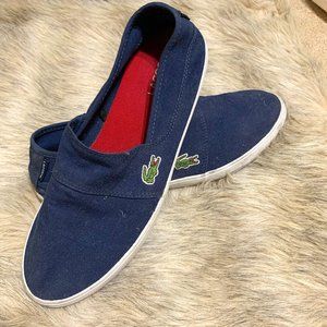 lacoste slip on